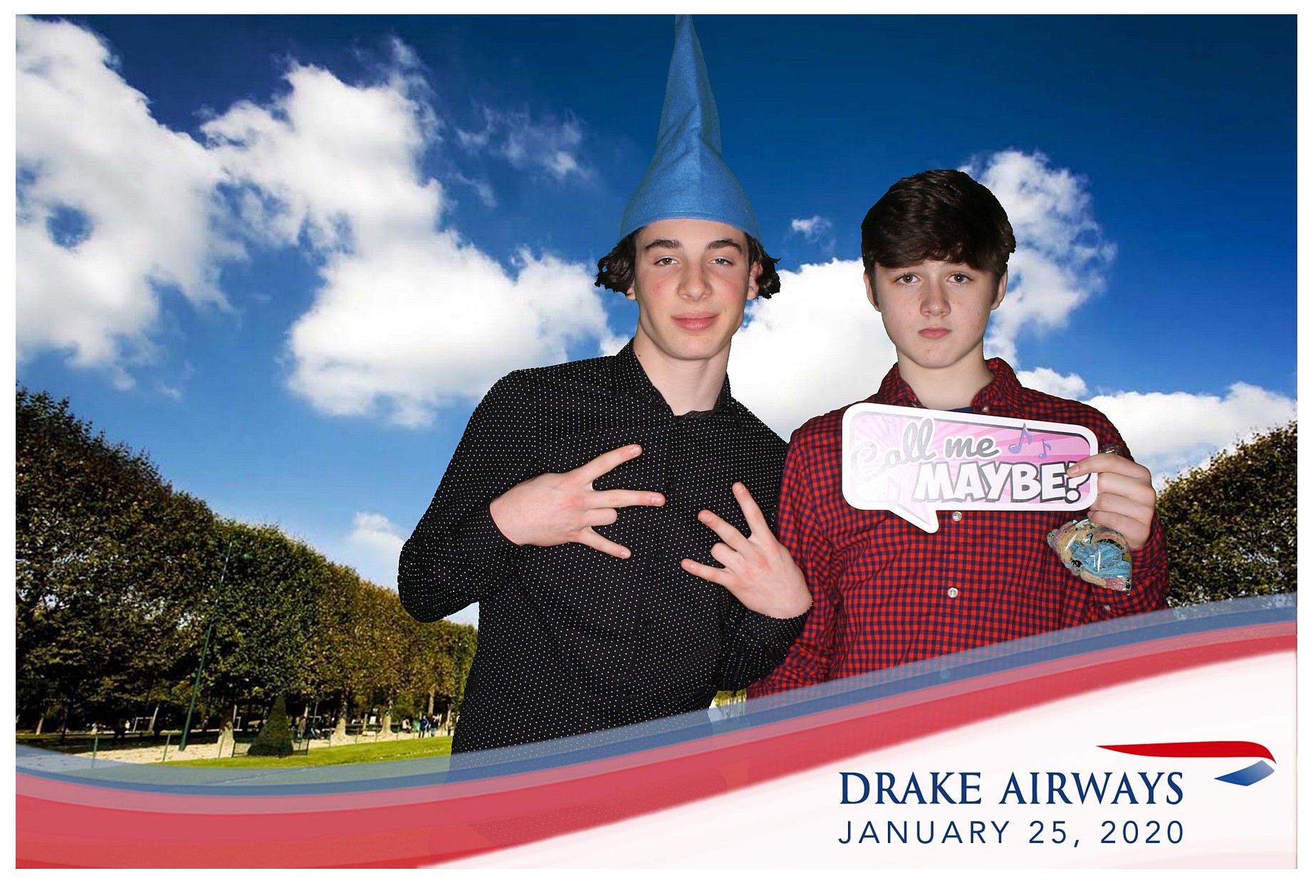 Drake Airways | View more photos from the event at gallery.photoboothcincy.com/u/PhotoBoothCincy/Drake-Airways